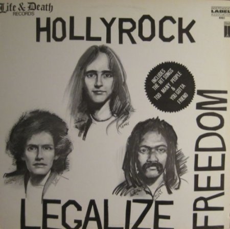 Альбом Hollyrock - Legalize Freedom 1987 MP3 скачать торрент