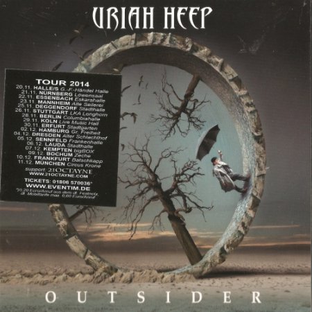 Альбом Uriah Heep - Outsider 2014 FLAC скачать торрент